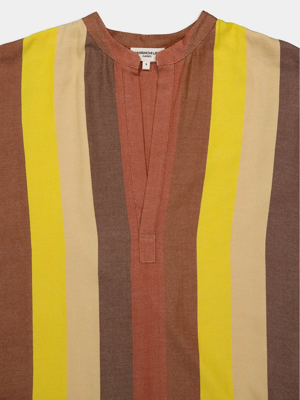 Collar Cotton Caftan