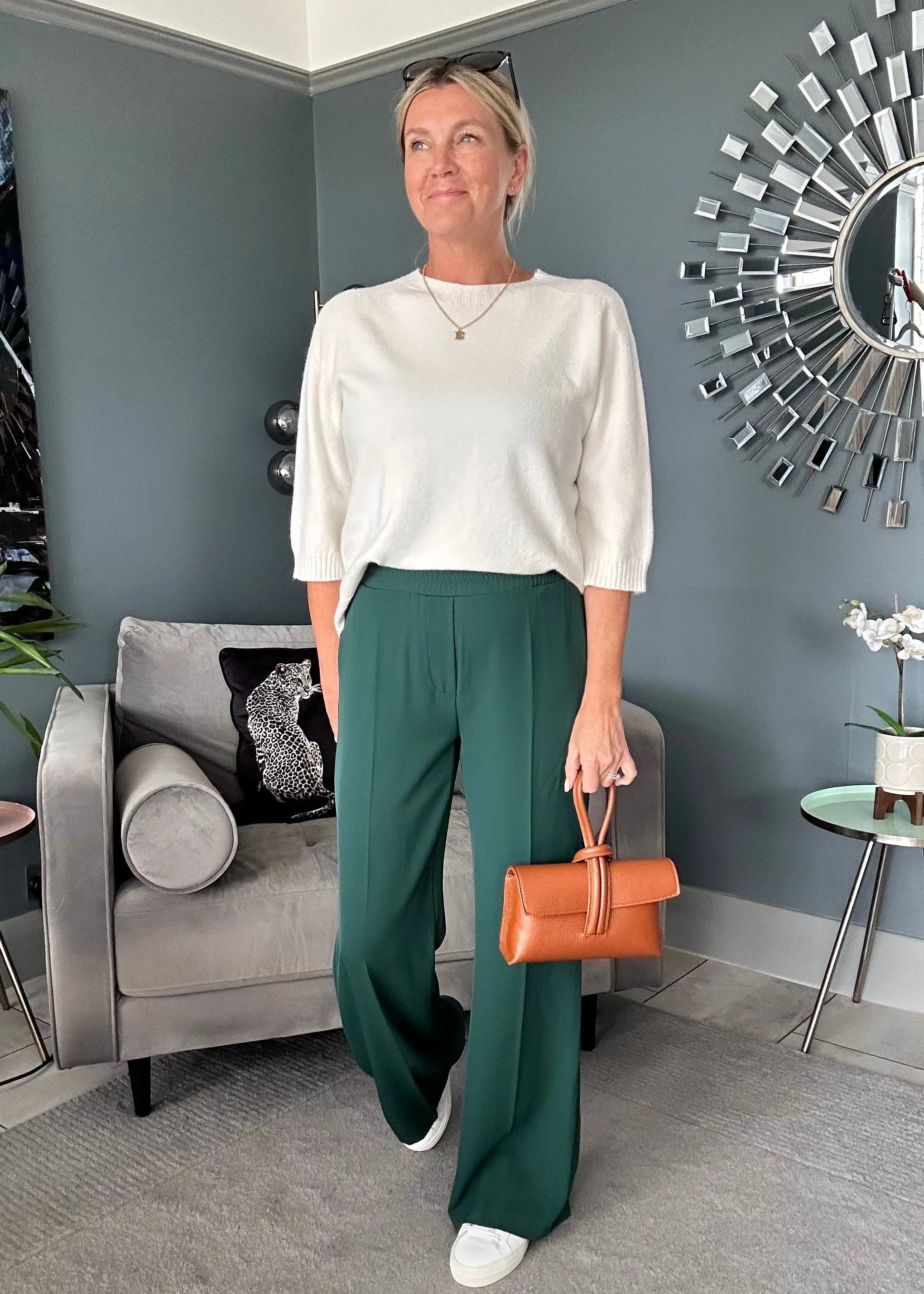 Coral Half Sleeve Jumper