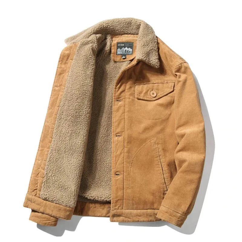 Corduroy Warm Wax Jacket