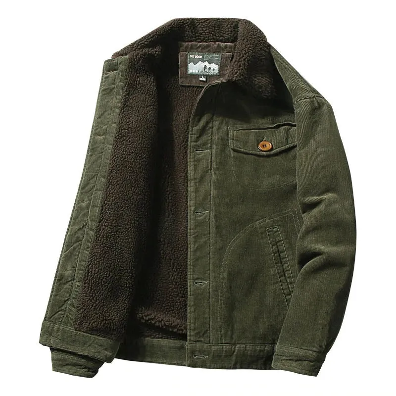 Corduroy Warm Wax Jacket