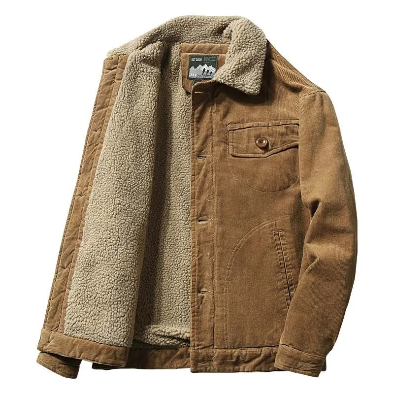 Corduroy Warm Wax Jacket