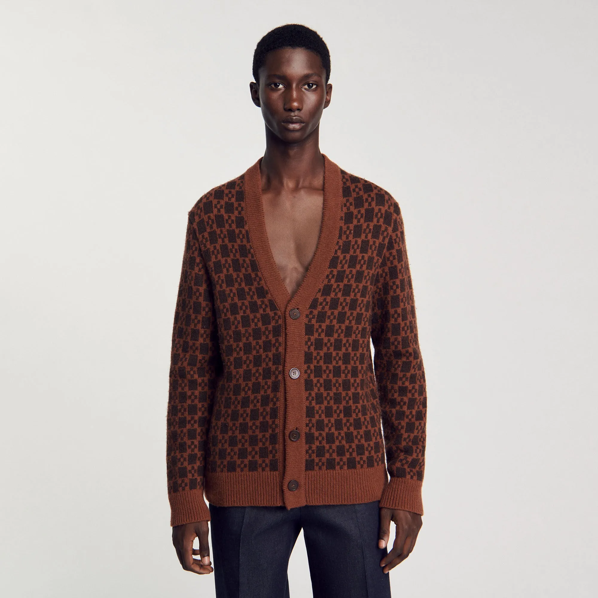 Cross Cardigan Cross Cardigan Cognac