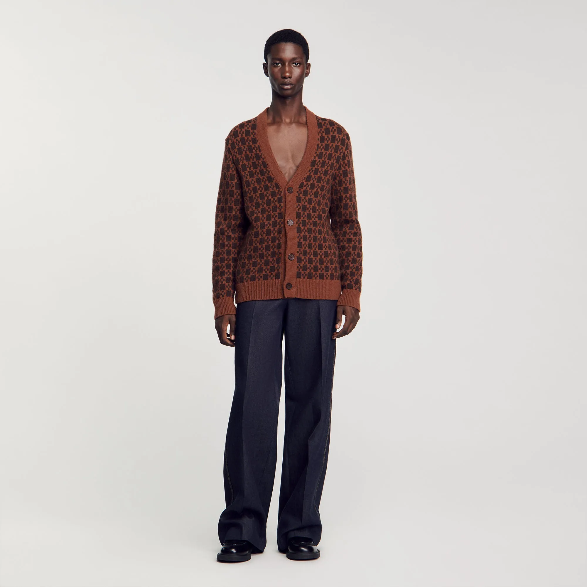 Cross Cardigan Cross Cardigan Cognac