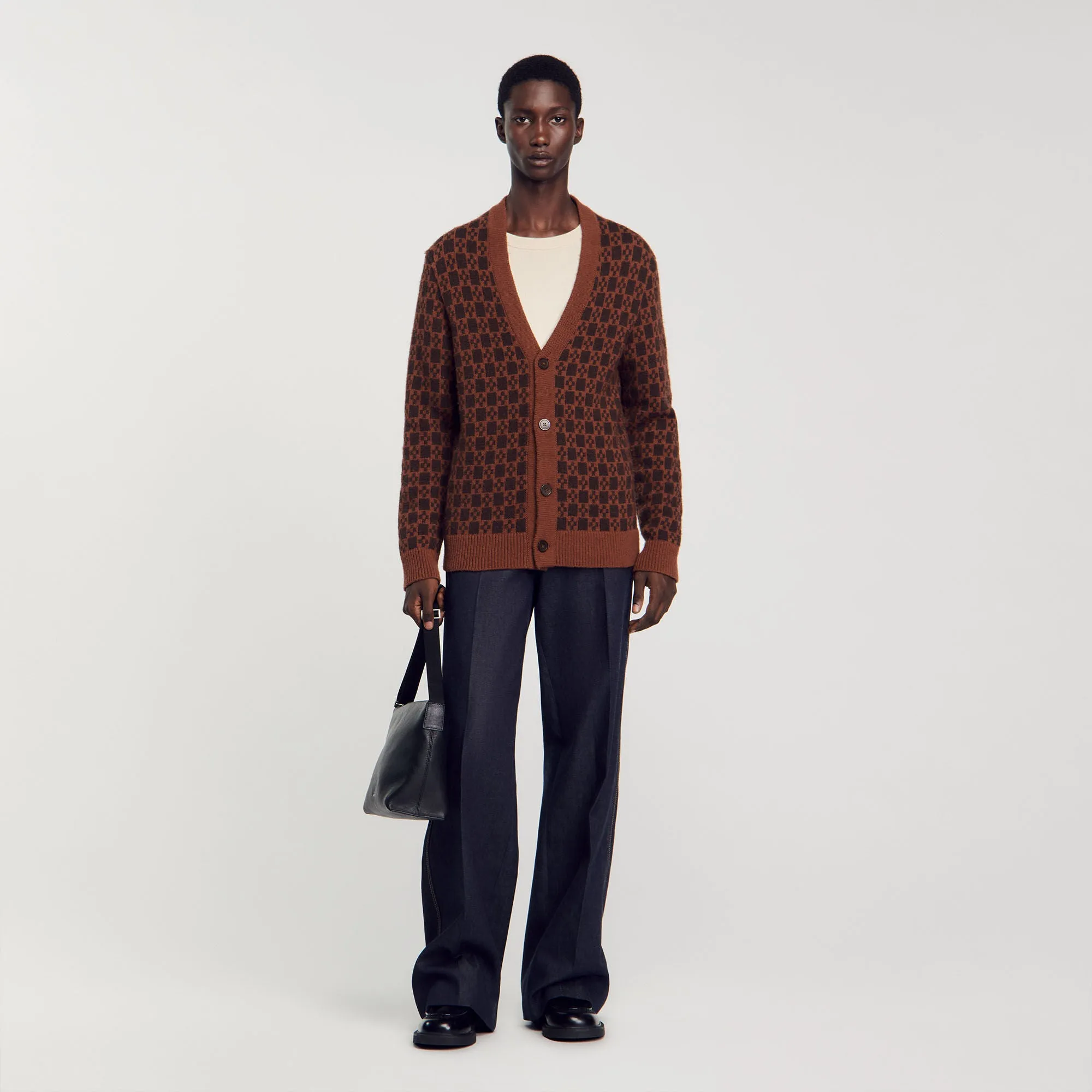 Cross Cardigan Cross Cardigan Cognac