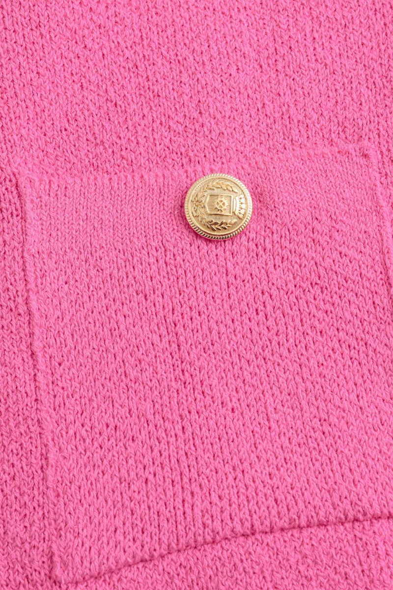 CS3382 Knitted Short Cardigan Outerwear