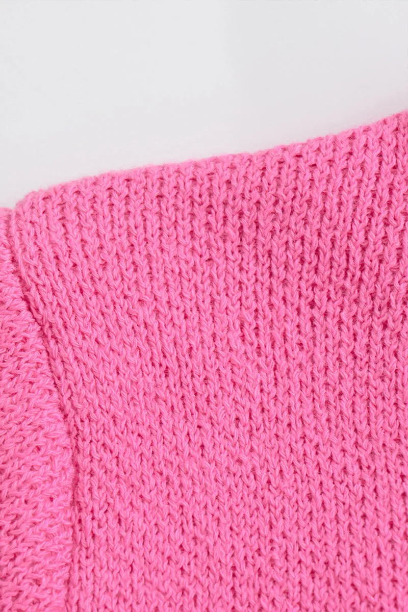 CS3382 Knitted Short Cardigan Outerwear