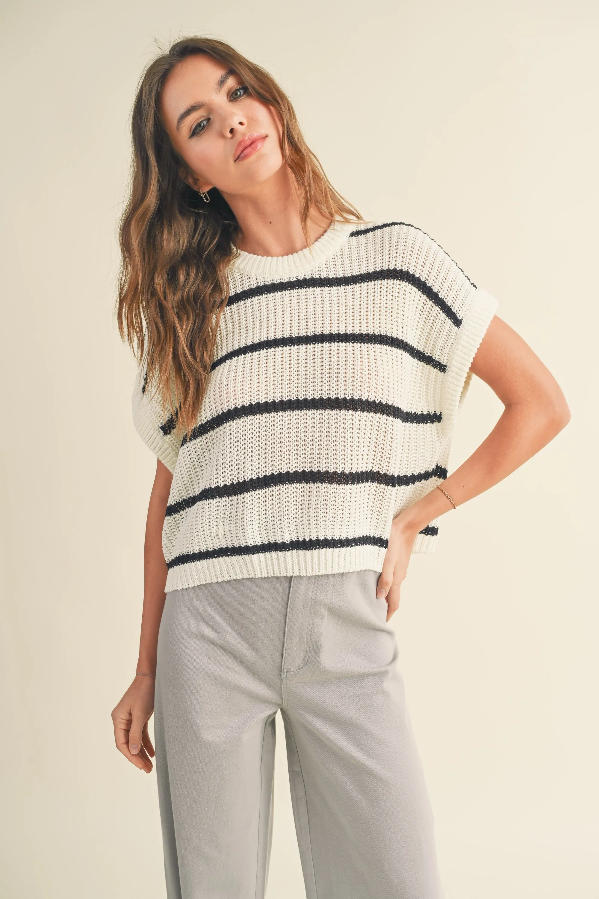 Daria Dolman Knitted Top