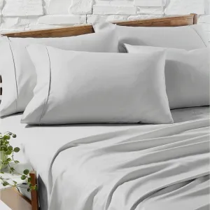 Ddecor Home 1200 TC Premium Cotton Blend Sheet Sets - Silver