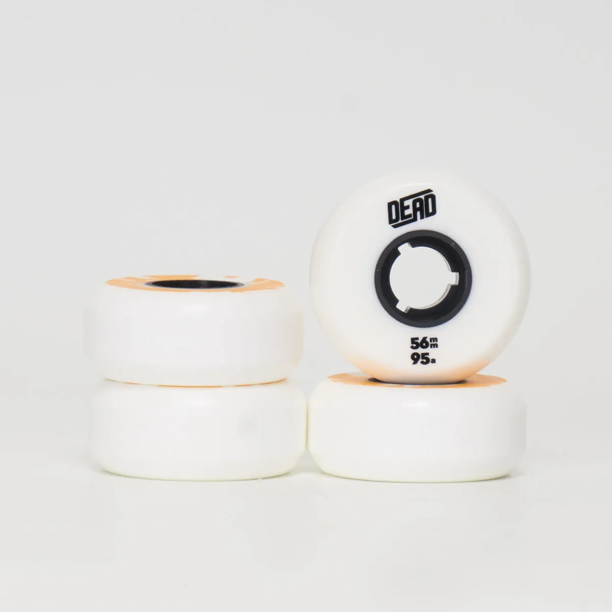 Dead 56mm / 95A Wheels - White