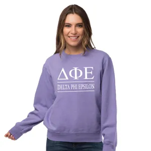 Delta Phi Epsilon Vintage Color Crewneck Sweatshirt