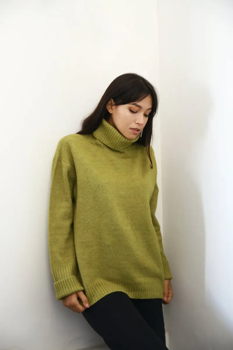 Dog Walker Chunky Cowl Sweater