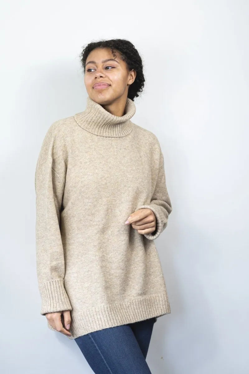 Dog Walker Chunky Cowl Sweater