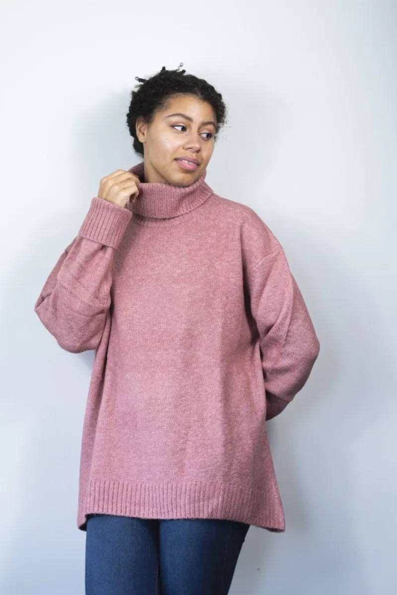 Dog Walker Chunky Cowl Sweater