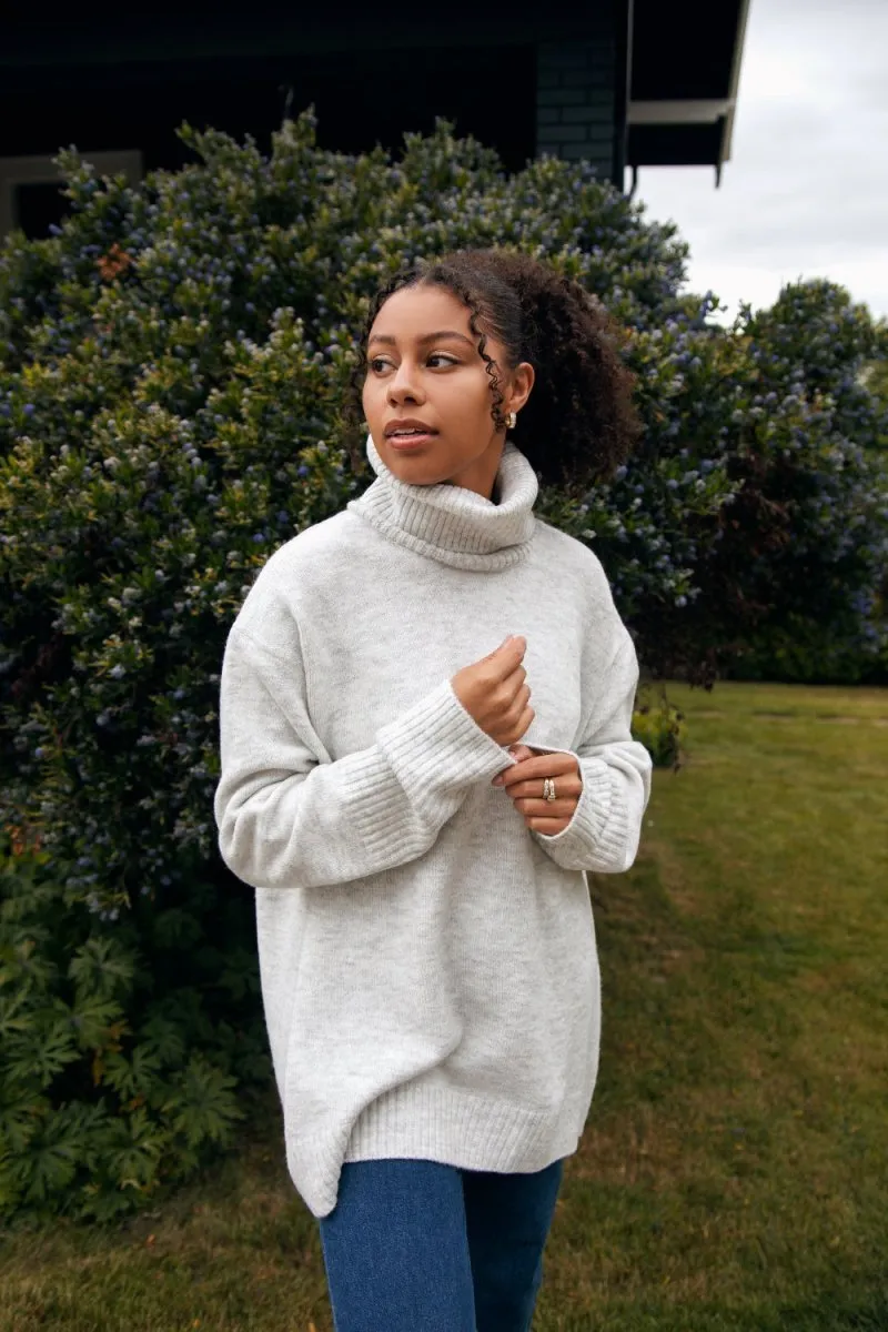 Dog Walker Chunky Cowl Sweater