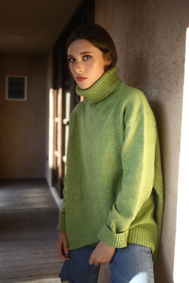 Dog Walker Chunky Cowl Sweater