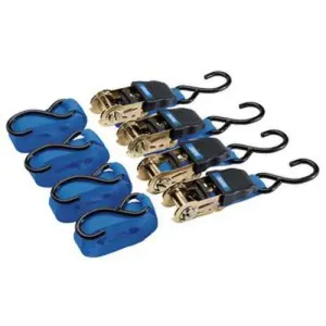 Draper Ratcheting Tie Down Strap Sets (4 Piece) Dr-92771