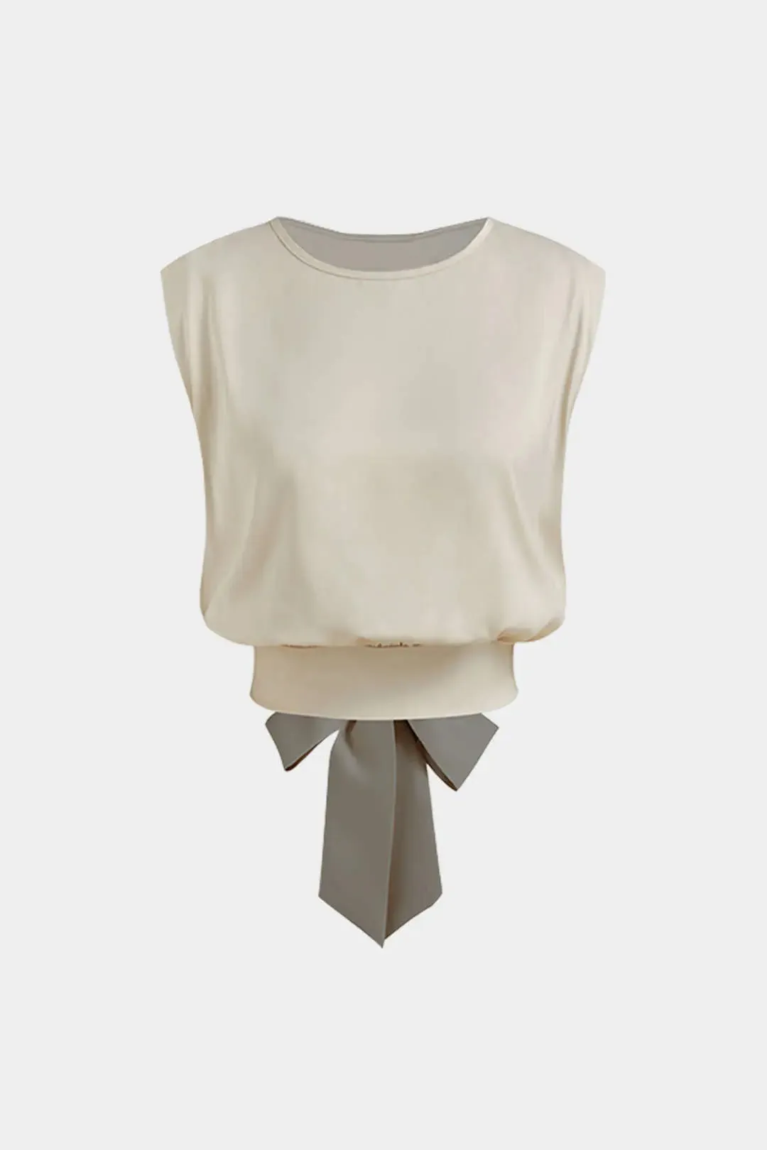 Dulcie - Trendy Wide Leg Pants with Bow Detail Woman's Set