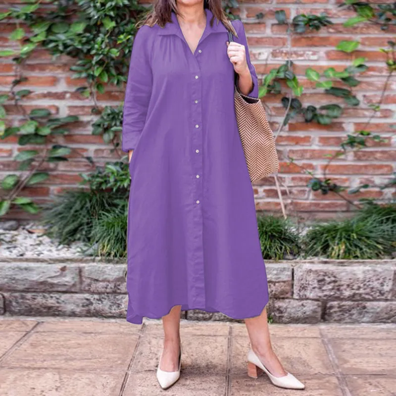Elegant Simple Pocket Dress