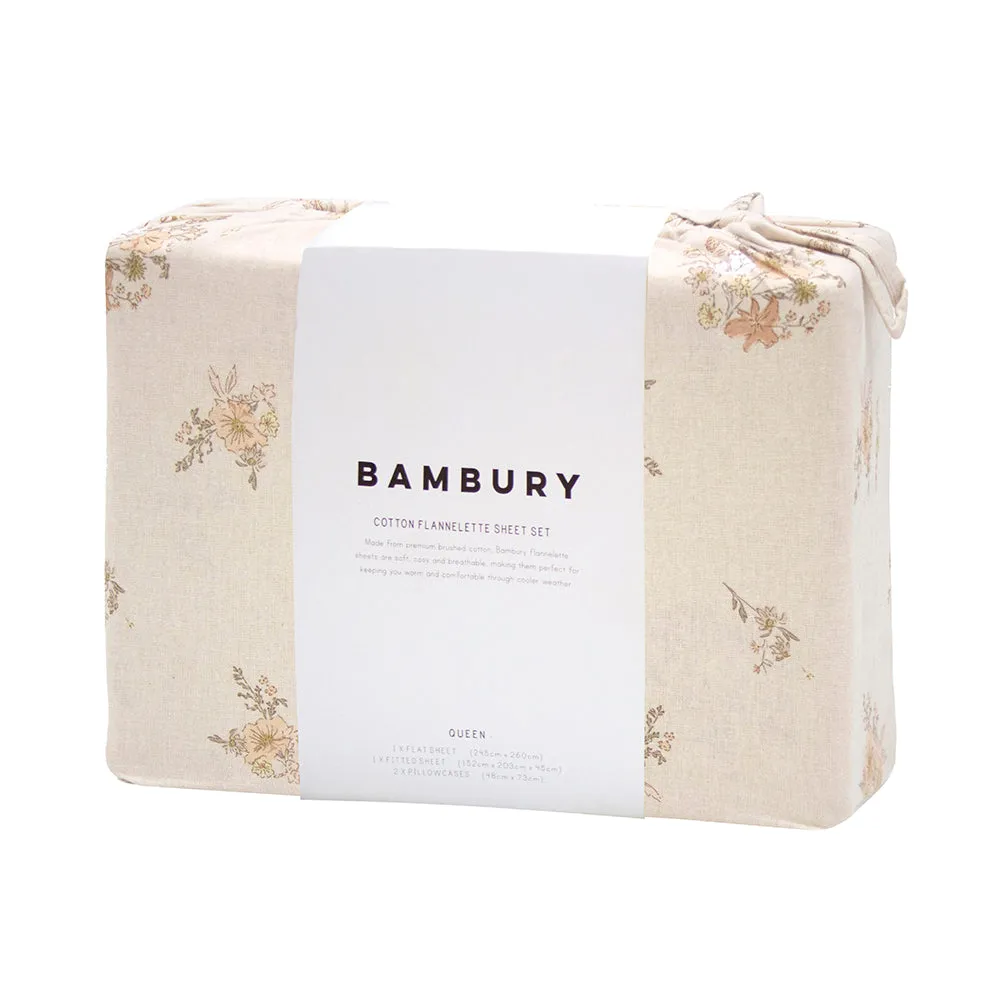 Ellen Flannelette Sheet Set