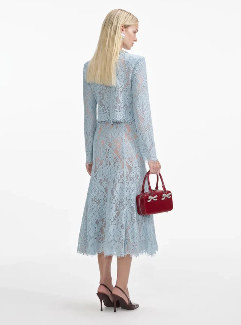 Embellished Top - Blue Lace