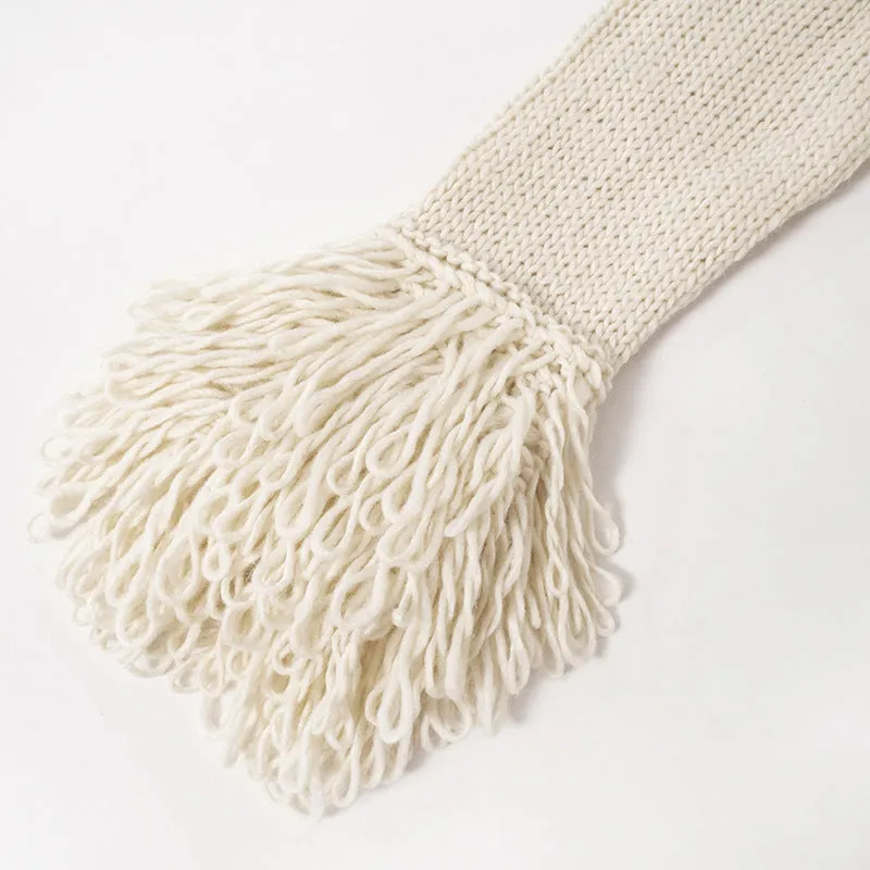 Fashion Long Sleeves Tassels Knitted Sweaters