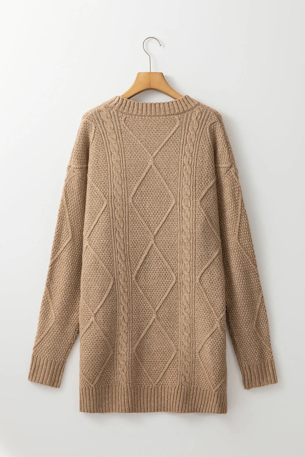 (Final Sale) Leafy Breeze Sweater Dress