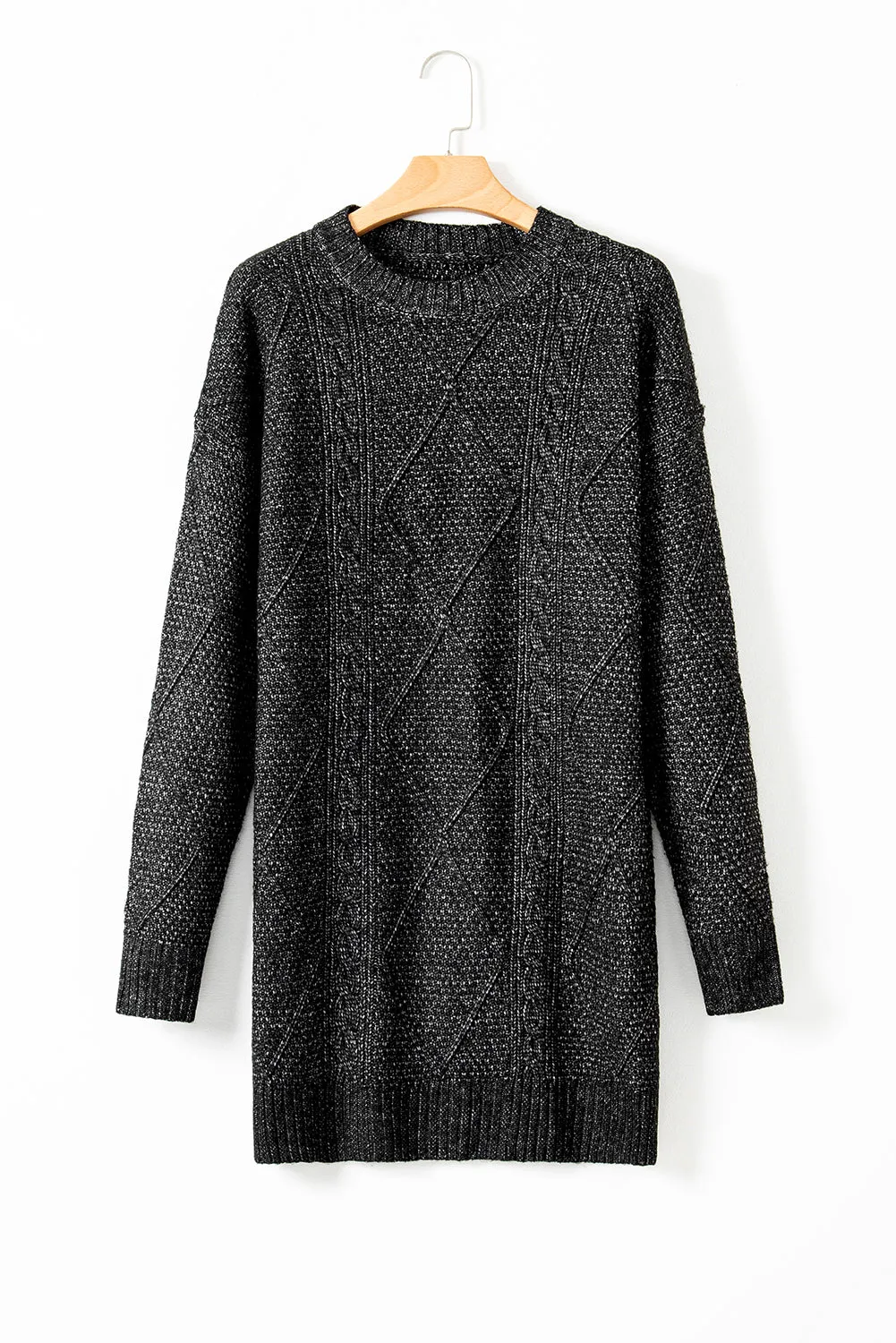 (Final Sale) Leafy Breeze Sweater Dress