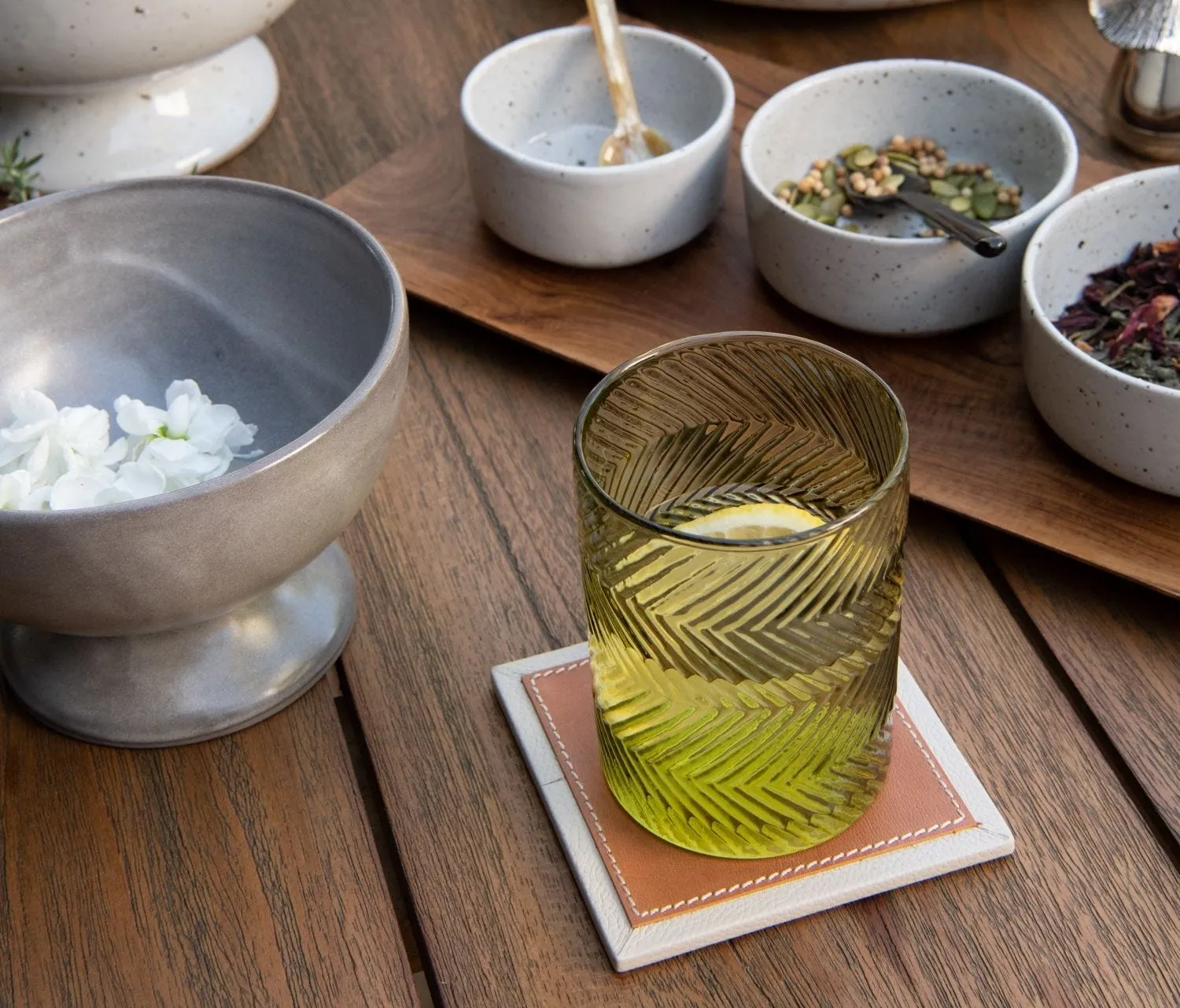 Finley Olive Drinkware