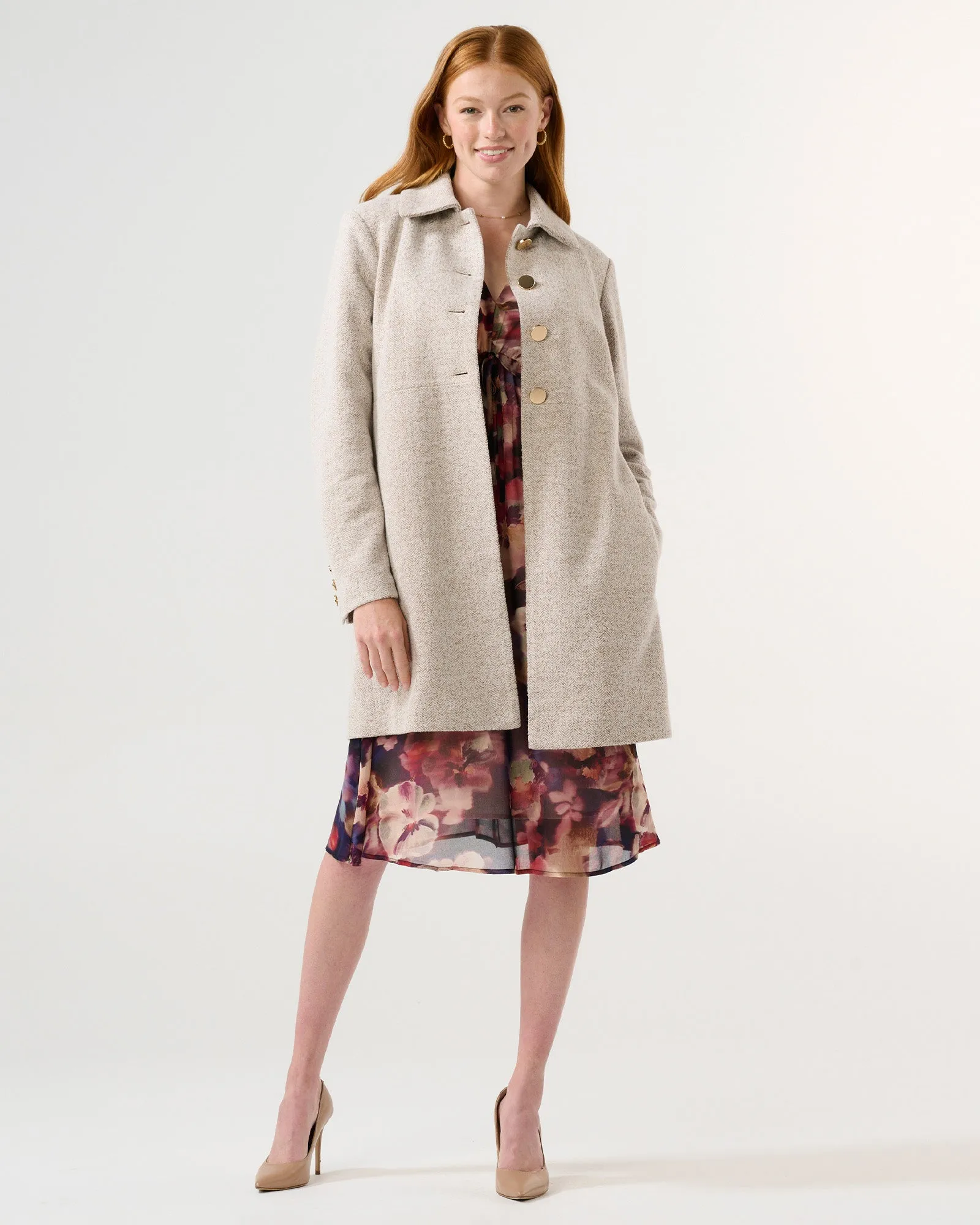 Floater High Neck Coat