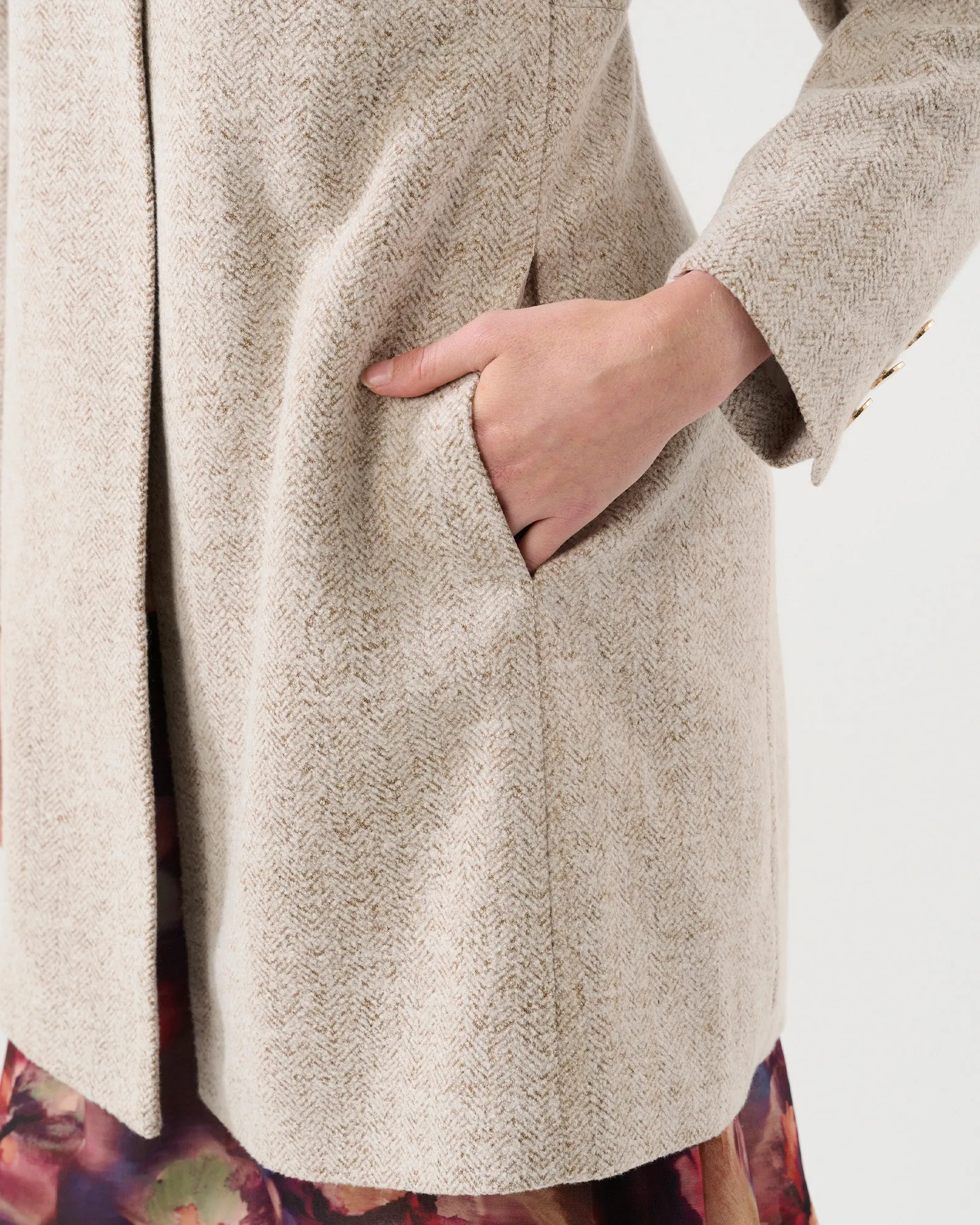 Floater High Neck Coat