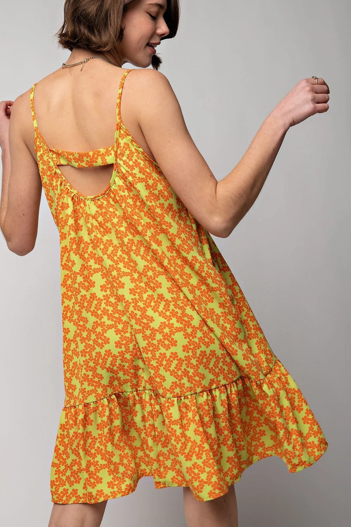 Floral Printed Cami Dress