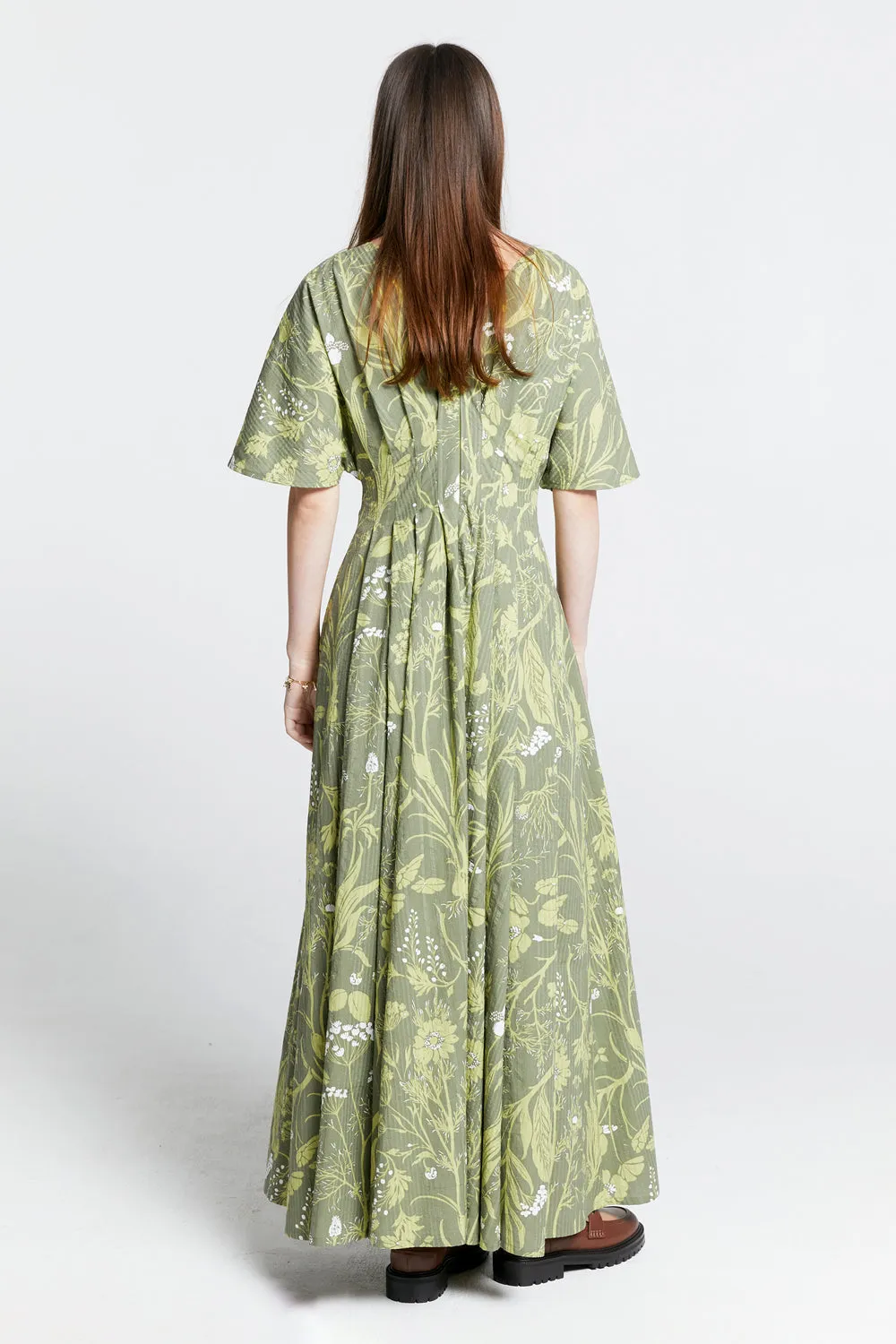 Florence Dress Green