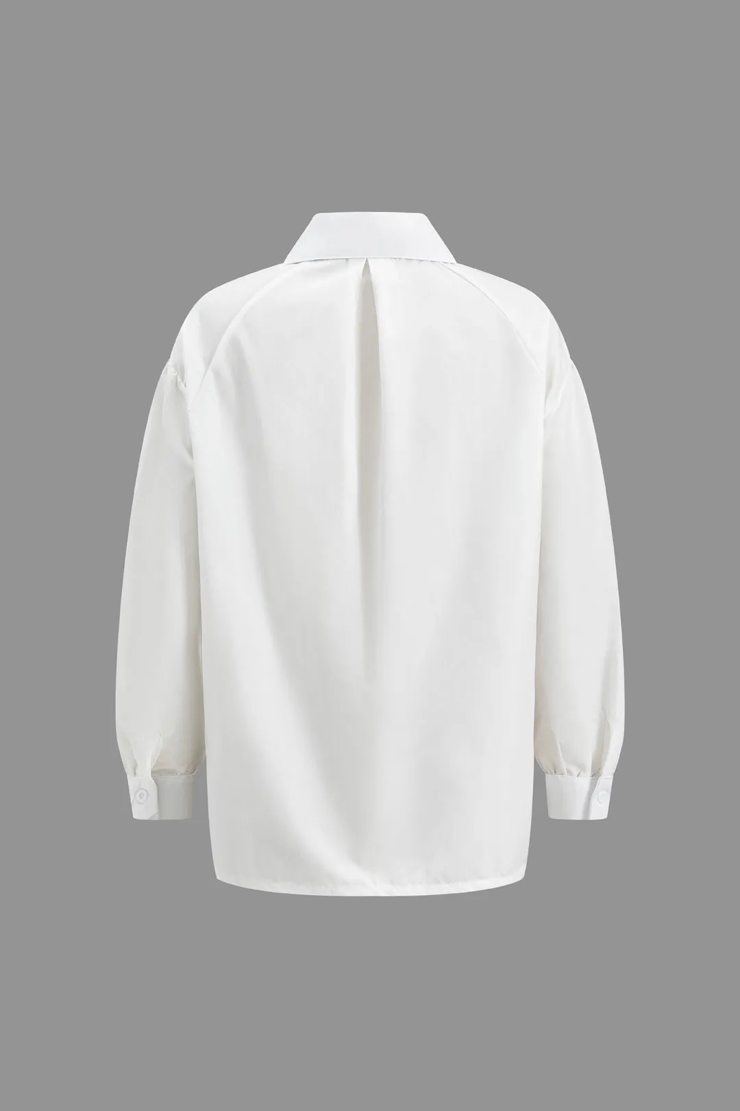 Giselle - Sleek and Timeless Woman's Long Sleeve Shirt