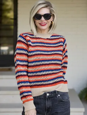 GRANADA STRIPE SWEATER