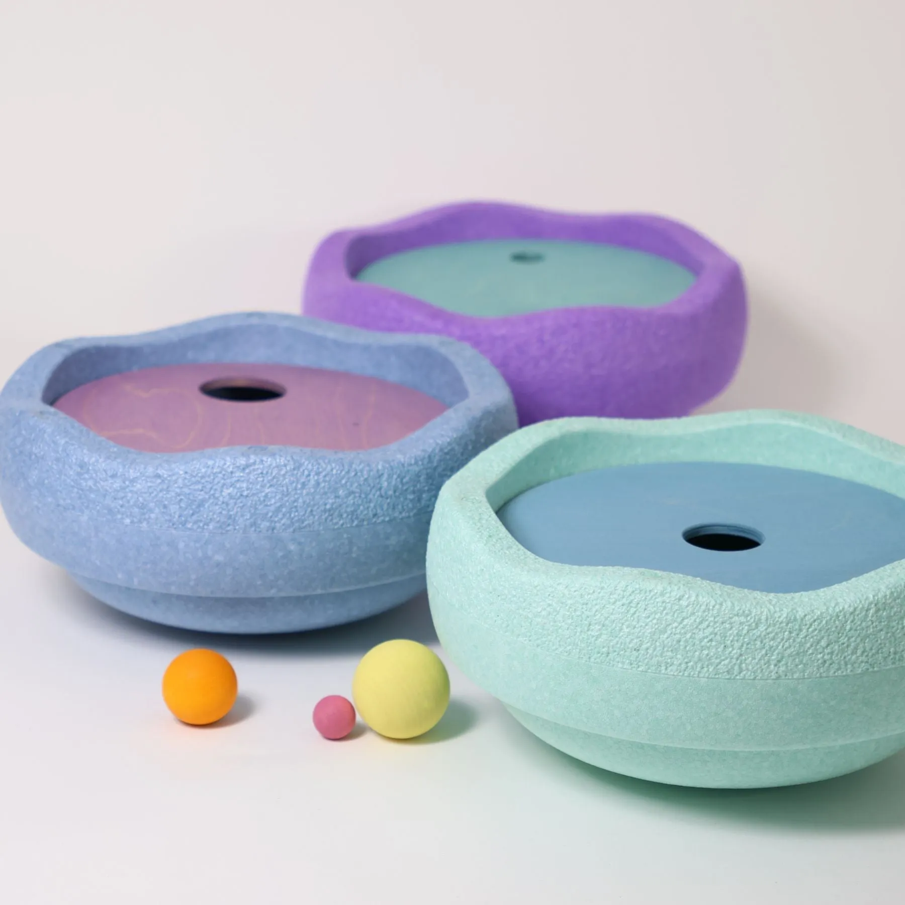 GRIMM’S x Stapelstein®- Rolling Discs Cool Pastel