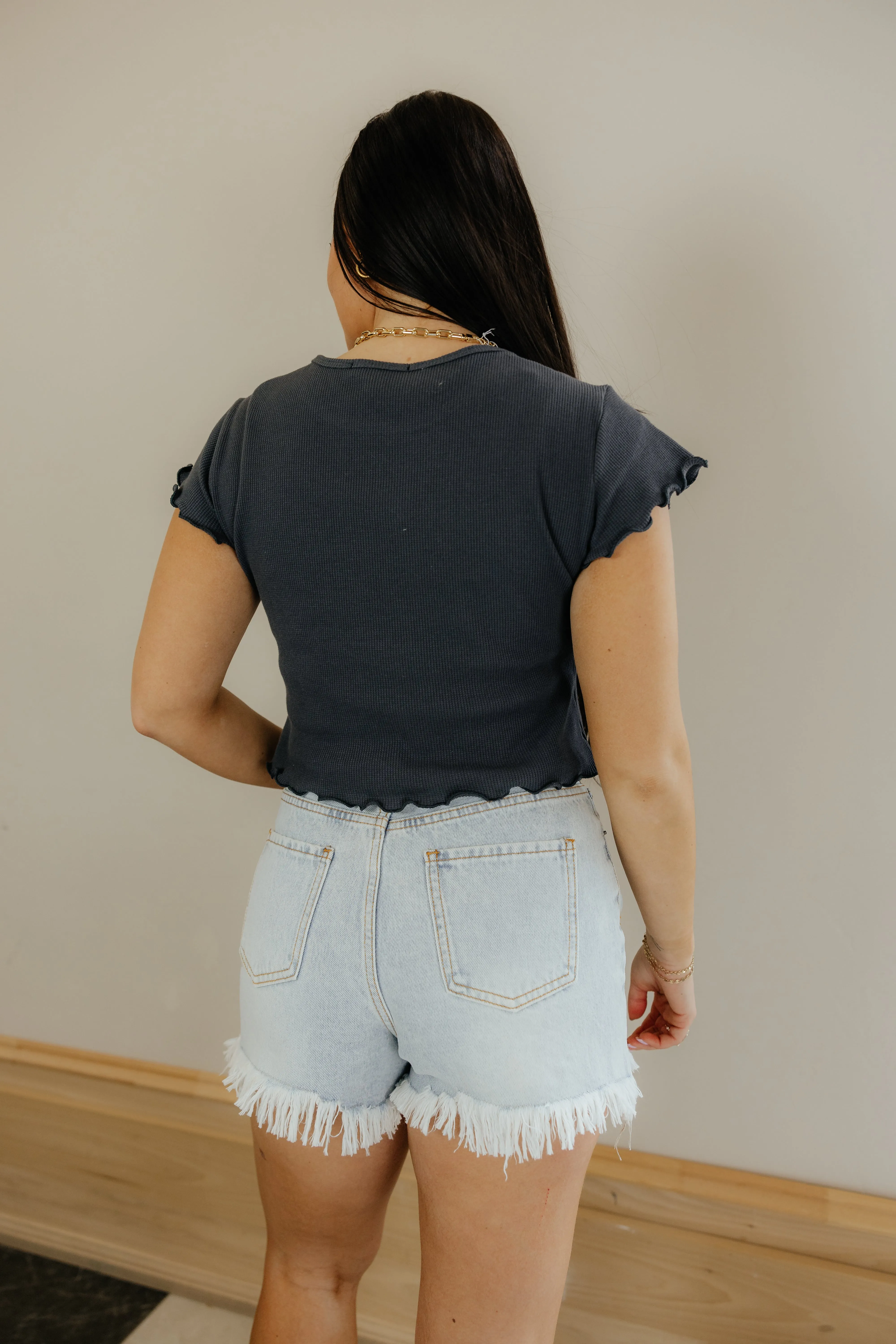 Haven Ruffle Crop Top