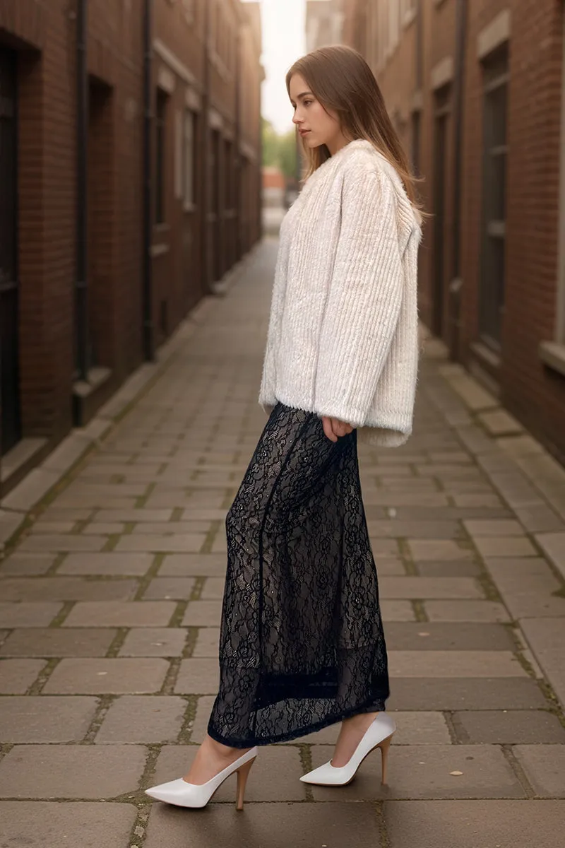 HCT003 Soft Faux Fur Coat Outerwear