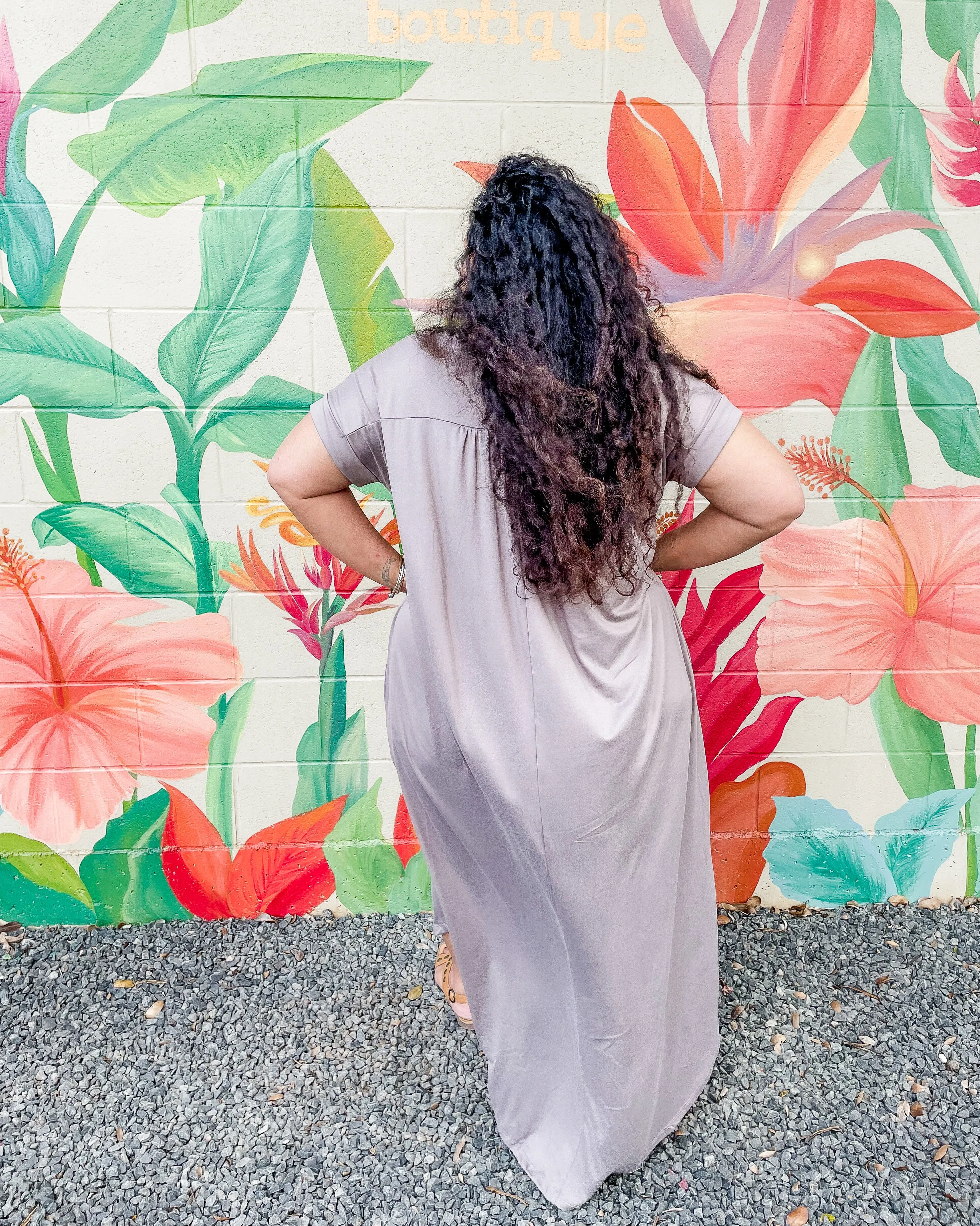 Heath Maxi Dress - Umami (2X)