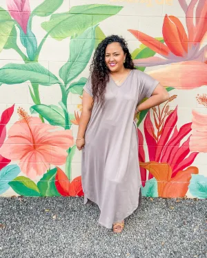 Heath Maxi Dress - Umami (2X)