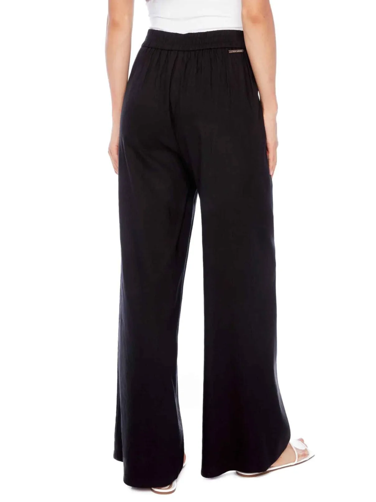 I Love Tyler Madison Linen Pants in Black