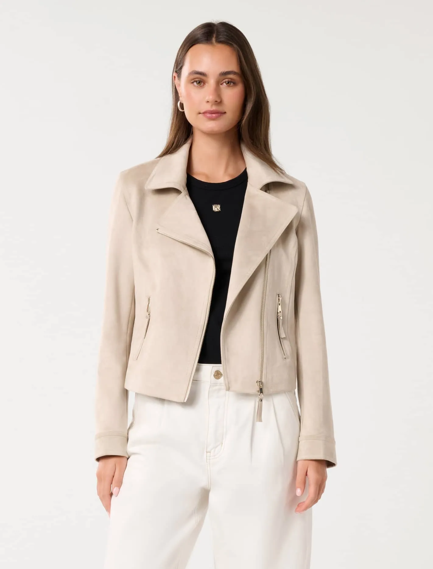 Indie Suede Biker Jacket