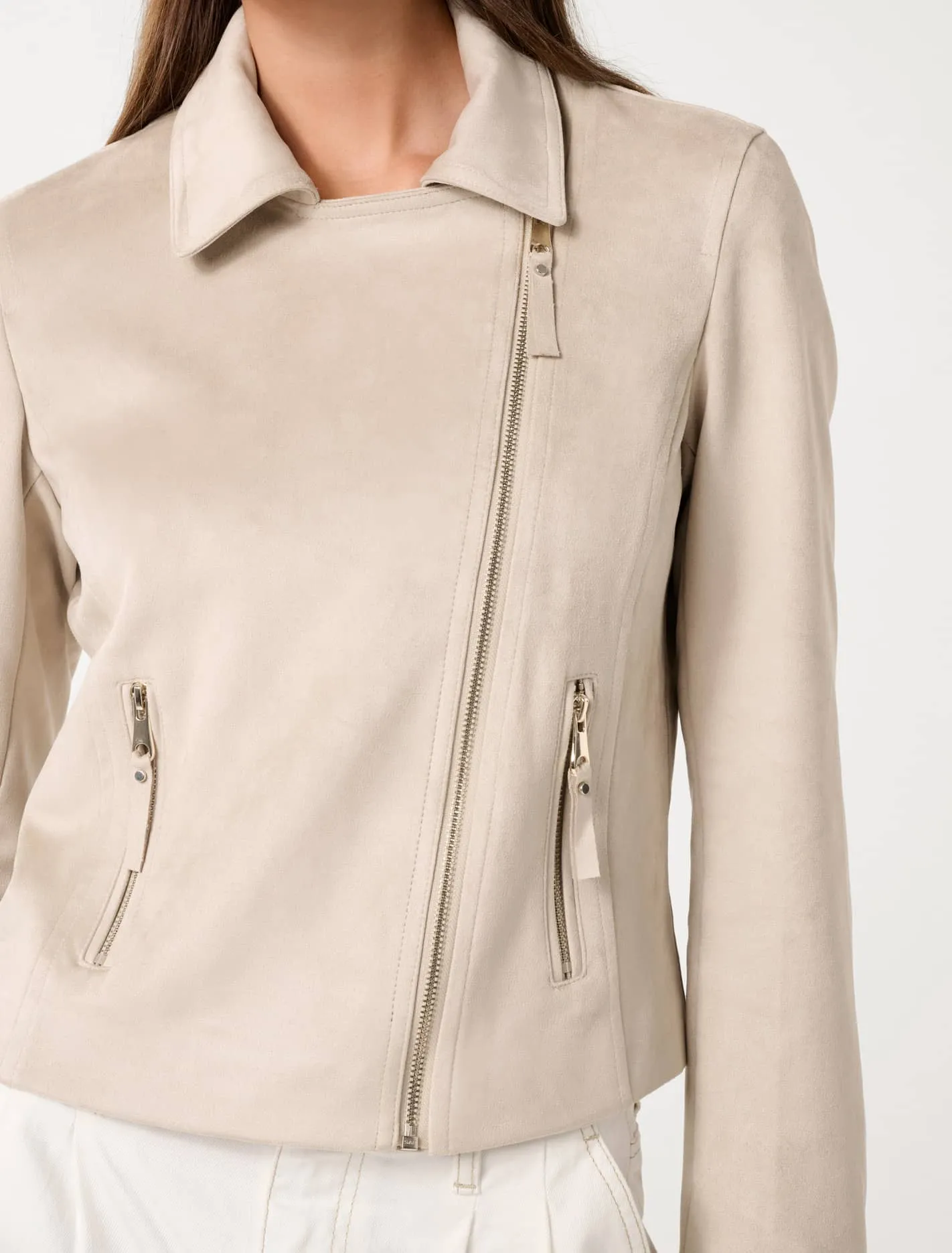 Indie Suede Biker Jacket