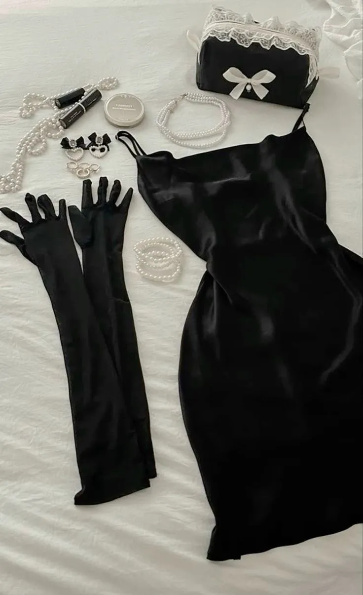 JazzHer Simple A Line Straps Black Satin Short Homecoming Dresses th Birthday Outfits Little Black Dress (PRE-ORDER)