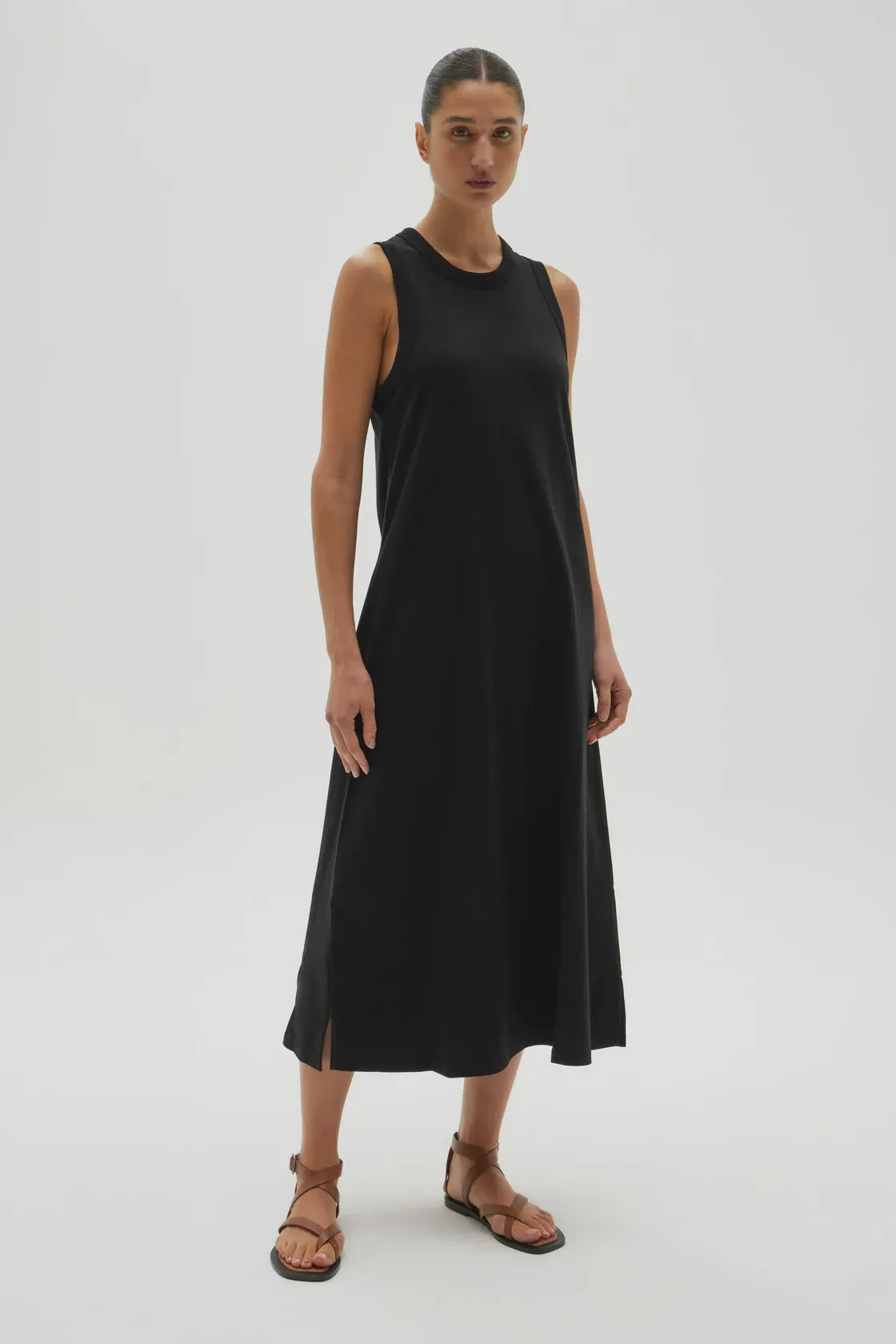 Juni Tank Dress Black