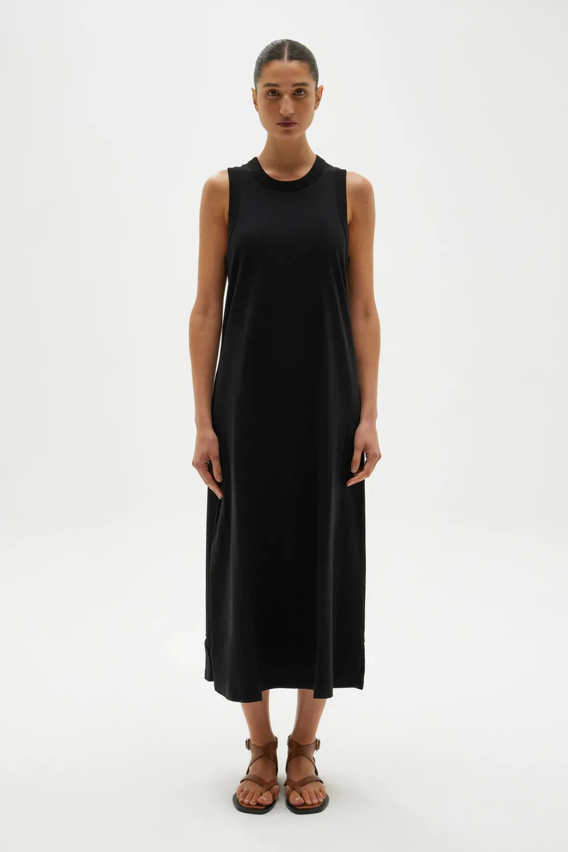 Juni Tank Dress Black