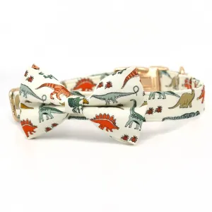Jurassic World Personalized Bow Collars And Leash Sets