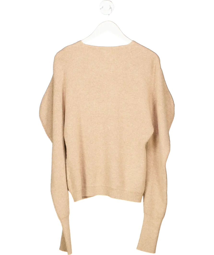 Karen Millen Knitted Beige Sweater UK M