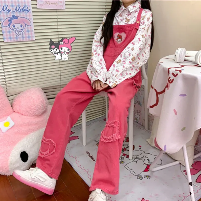 Kawaii Girls Overalls/Trousers