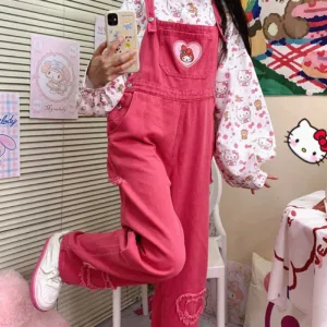 Kawaii Girls Overalls/Trousers