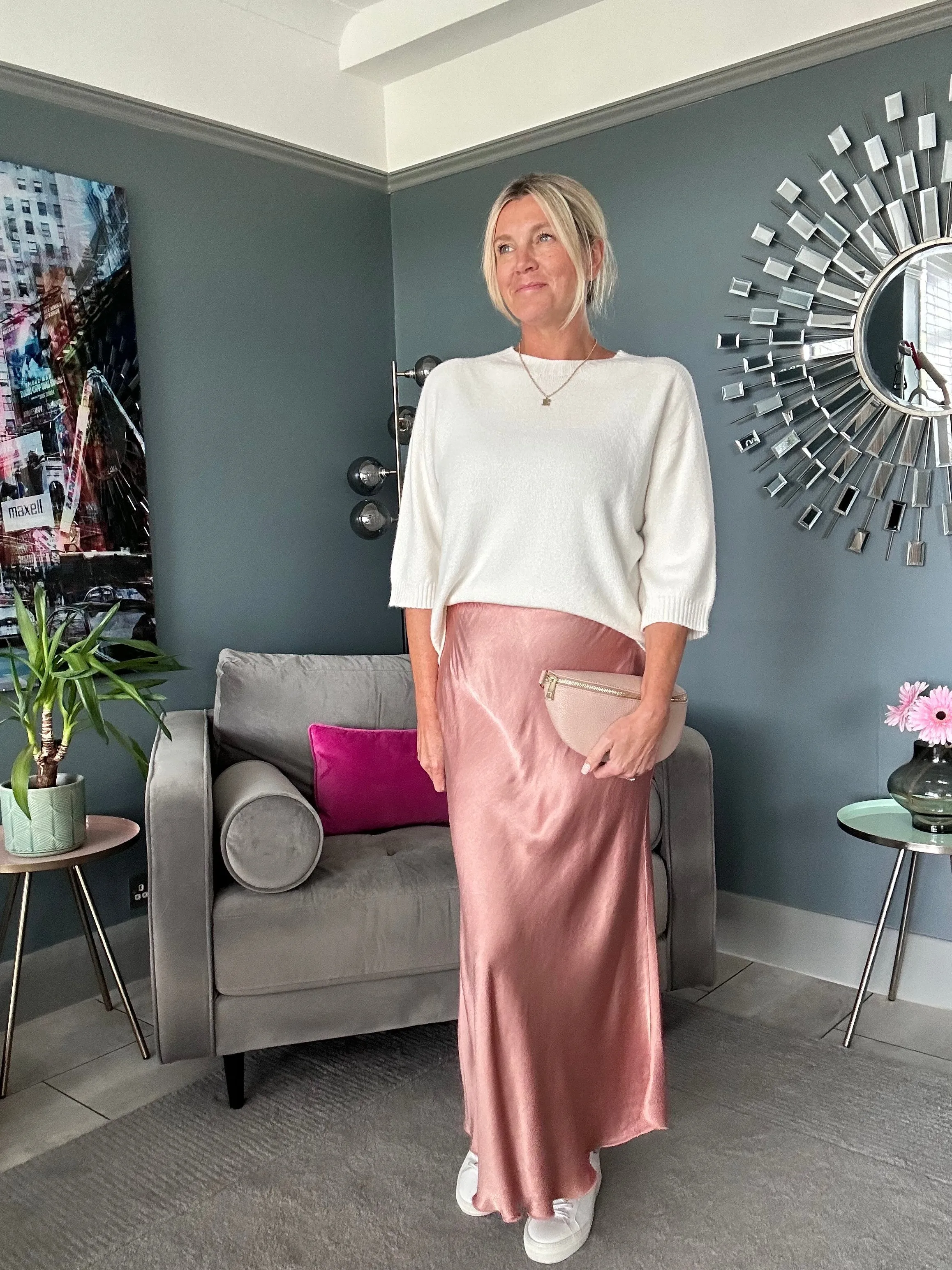 Khaki Half Sleeve Jumper